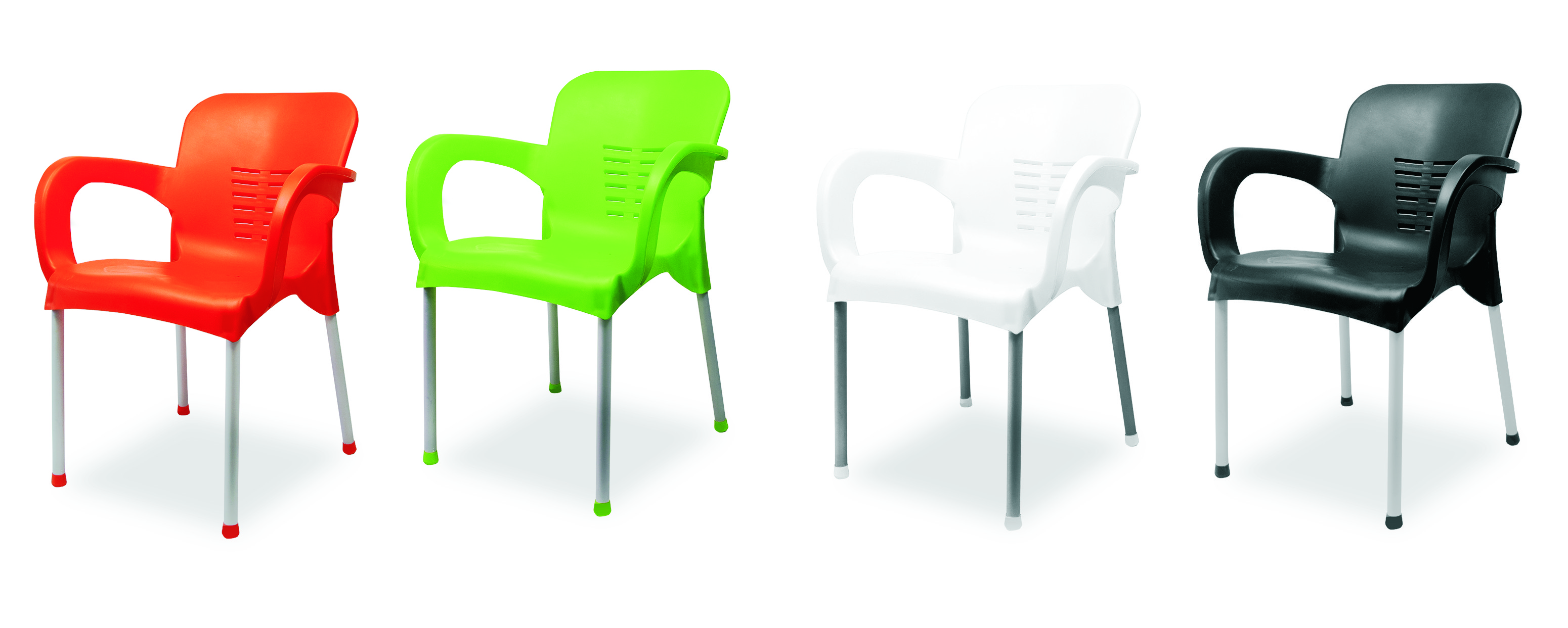 krzesła do ogródków kawiarnianych outdoor plastik BI1819
